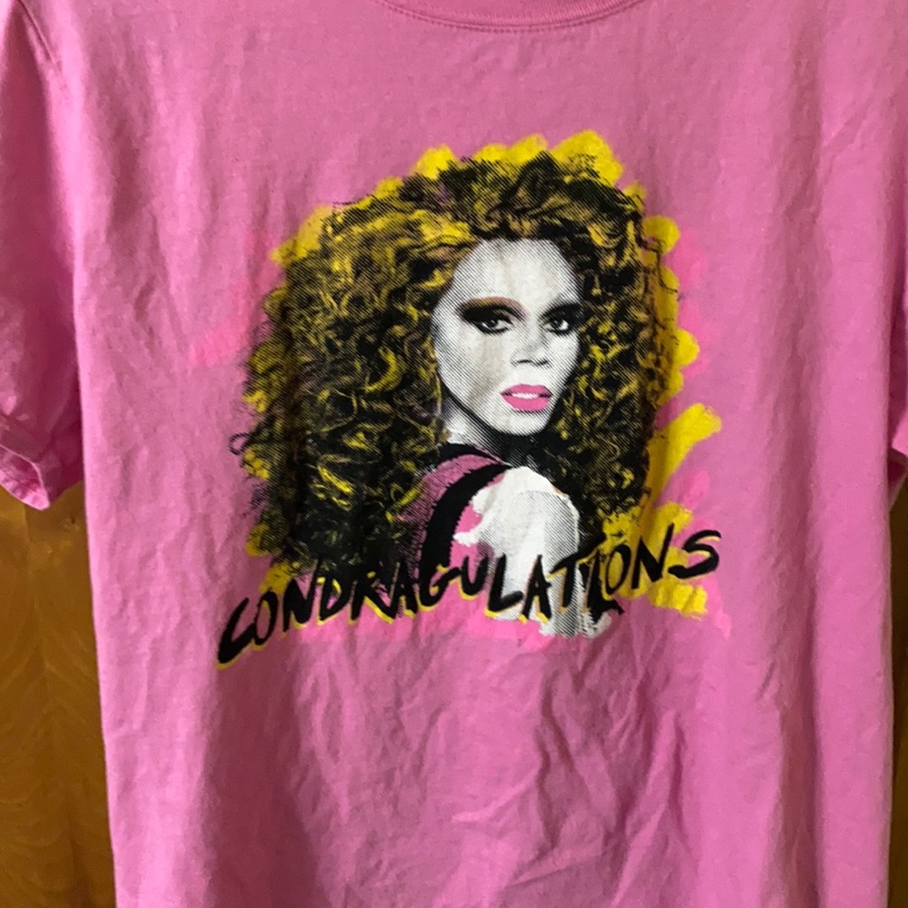 Pink rupaul shirt